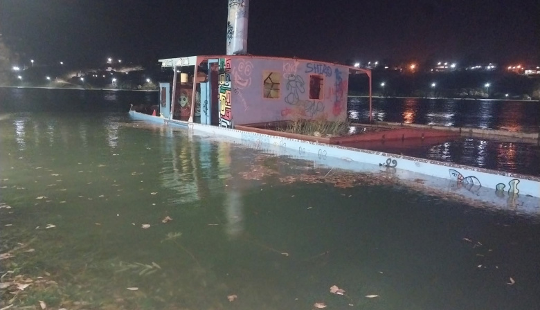 El impacto de la sudestada en la Comarca