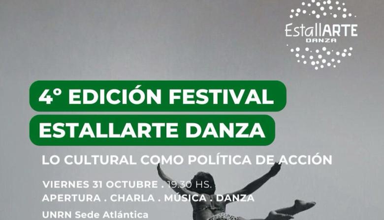 Viedma se prepara para la 4° edición del Festival Estallarte Danza: arte, identidad y comunidad en movimiento