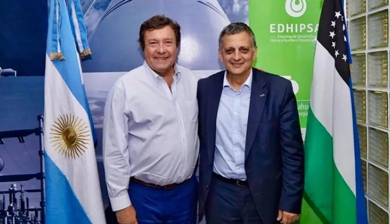 Weretilneck y el presidente de YPF, Horacio Marín analizaron los planes de inversión y desarrollo de la empresa en Río Negro