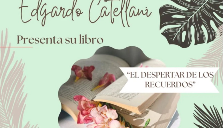 Este martes en el Concejo Deliberante, Edgardo Catellani presenta su nuevo libro
