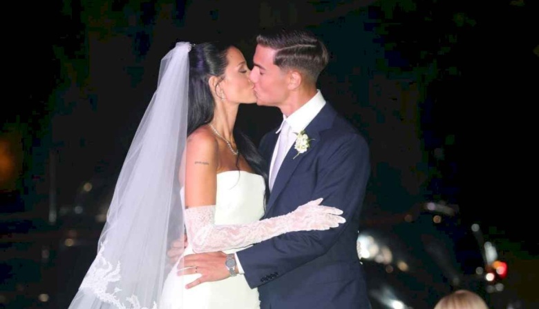 Cuánto costó el vestido de Oriana Sabatini en su boda con Paulo Dybala