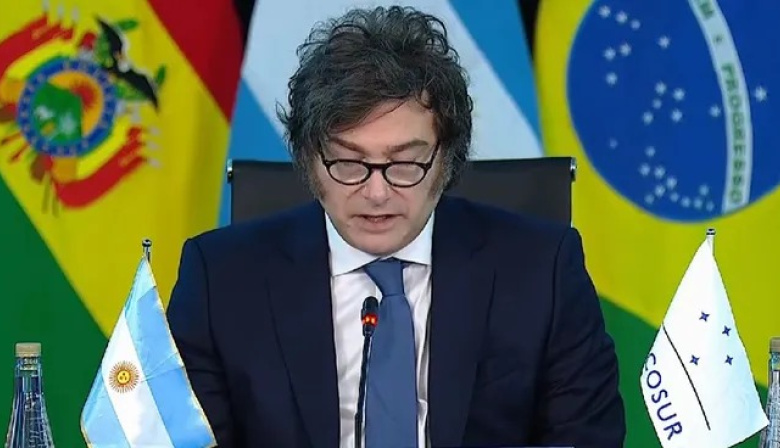 Milei desafió al Mercosur: “Emprenderemos el camino de la libertad, acompañados o solos”