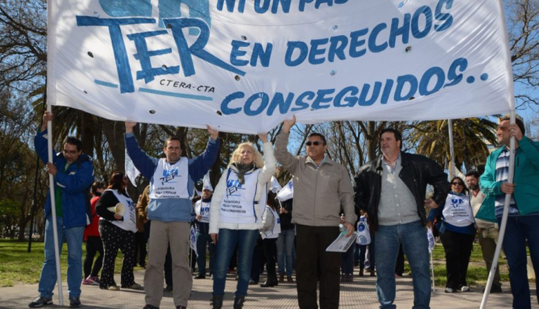 Unter retoma el paro docente en Río Negro: 48 horas de protesta y anuncio de descuentos del Gobierno