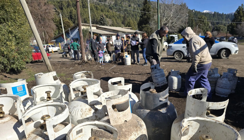 Bariloche ya suma 850 inscriptos para acceder a recargas de garrafas