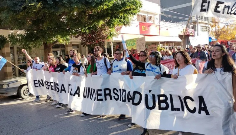 Rectores, docentes y estudiantes de Río Negro convocan a una nueva Marcha Federal Universitaria