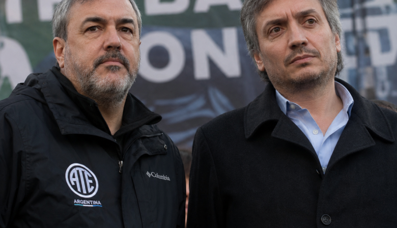 Aguiar y Máximo Kirchner piden unidad opositora contra Milei