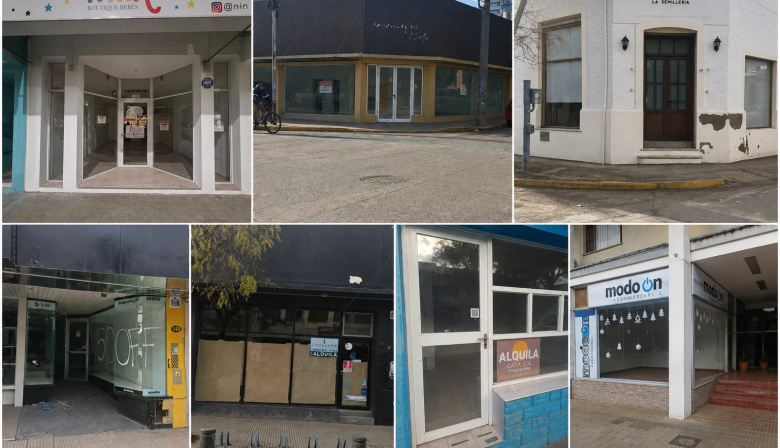 Persianas bajas y locales vacíos: la caminata que expuso la crisis comercial en Viedma