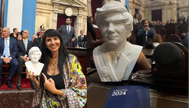 Villaverde busca aire en LLA con una foto junto a Milei