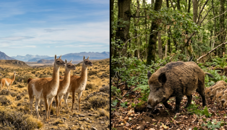 Río Negro impulsa una ley para comercializar carne de jabalí y guanaco en el mercado formal