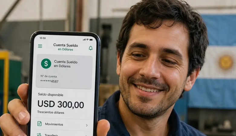 El Gobierno habilitó cuentas sueldo en dólares