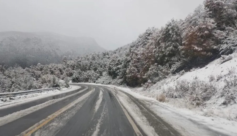 Alerta por nieve, lluvia y frío extremo en la región
