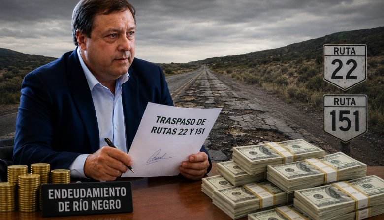 Weretilneck tomó las rutas 22 y 151: sin fondos nacionales y con deuda para la Provincia