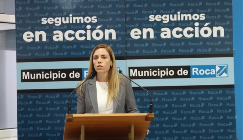 María Emilia Soria presentó el Presupuesto 2027 de Roca