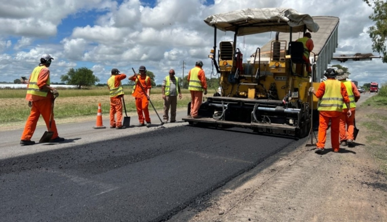 La Provincia inicia obras en la Ruta 1 y Castro vuelve a mostrar su sintonía con Weretilneck