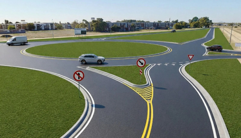 Viedma: firmaron el contrato para renovar las rutas 1 y 51 por más de $5.400 millones