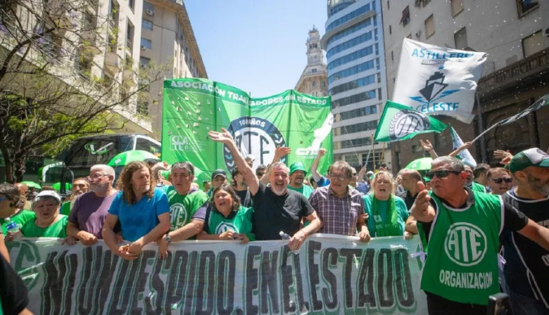 ATE va al paro nacional este jueves y apunta contra el DNU de Milei