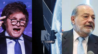 Milei pretende vender los satélites ARSAT fabricados por la empresa INVAP