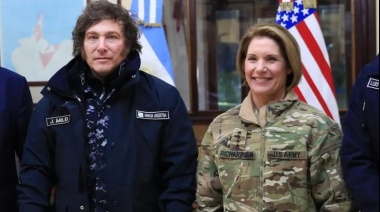 Milei recibió a Richardson en Ushuaia y anunció la construcción de una base conjunta de usos cíviles con los Estados Unidos