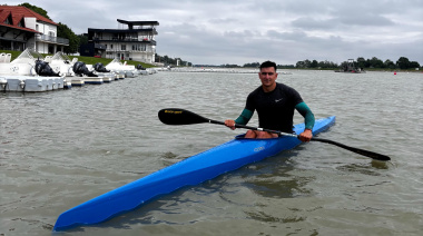 El palista Abraham Saavedra representará a Patagones en la Copa del Mundo de Canotaje en Hungría