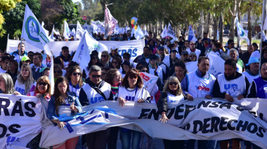Unter mantiene su paro: segunda jornada en defensa salarial
