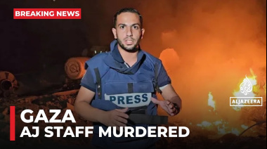 Cinco periodistas de Al Jazeera murieron en un bombardeo en Ciudad de Gaza
