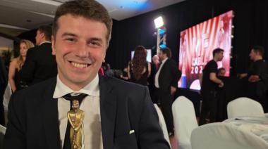El joven viedmense Ramiro Davis ganó un Martín Fierro por su labor en Comunidad de Negocios de LN+