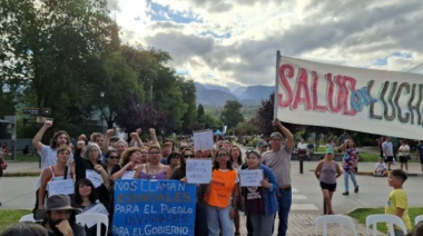 ASSPUR le marcó la cancha a Weretilneck en los festejos por los 100 años de El Bolsón