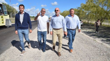 Comenzó el asfaltado del acceso a San Javier: obra histórica