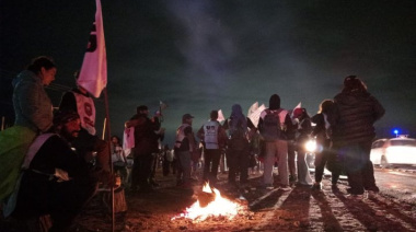 Unter cerró dos jornadas de paro con una movilización provincial en Catriel