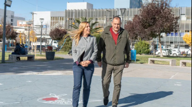 Foto política en Roca: Soria recibió a Gennuso y apuntó a obras pendientes