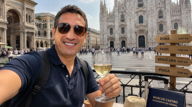 Marcos Castro se tomó licencia para vacacionar en Europa mientras barrios de Viedma se inundan cada vez que llueve