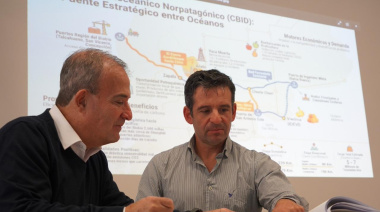 Pesatti presentó al coordinador técnico del Corredor Bioceánico y lanzó la web oficial del proyecto