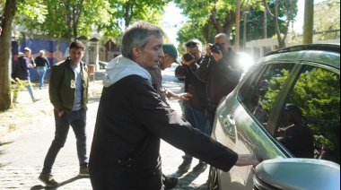 Máximo y Kicillof reactivan puentes por el velorio del Indio Solari en Avellaneda