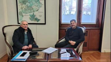 Marino llevó a Provincia una agenda de obras clave para Patagones
