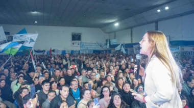 Con un acto multitudinario, Soria puso el foco en la unidad opositora