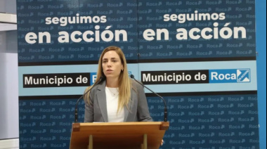 María Emilia Soria presentó el Presupuesto 2027 de Roca