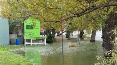 Sudestada en Río Negro: crecida del río y el mar golpea a Viedma y El Cóndor