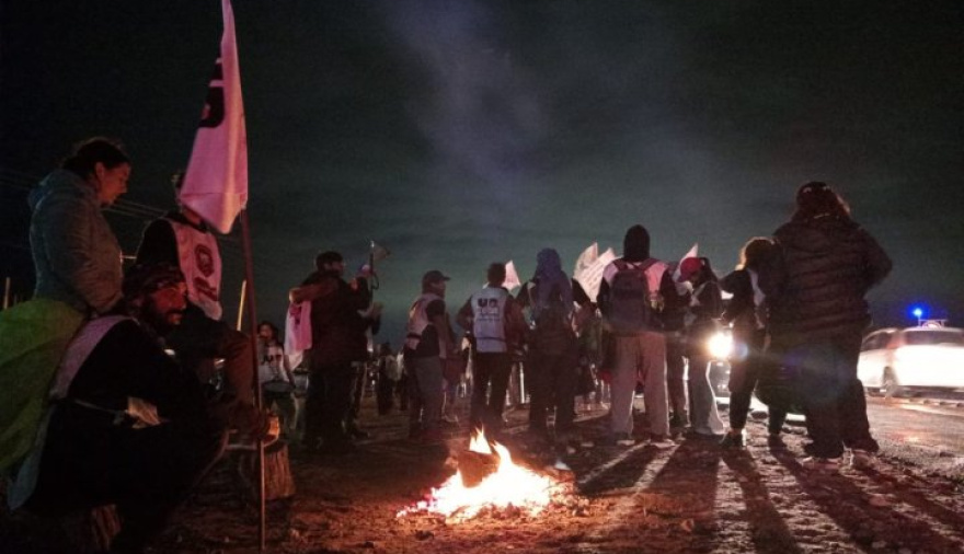 Unter cerró dos jornadas de paro con una movilización provincial en Catriel