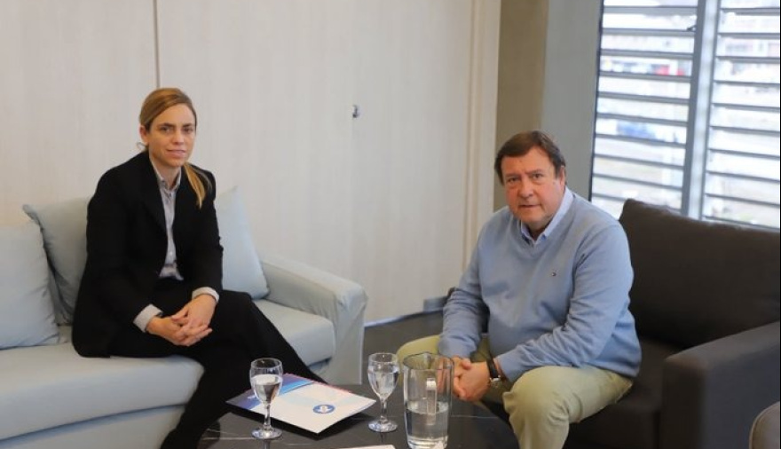 Weretilneck y María Emilia Soria se reunieron en Cipolletti por el tema de obras demoradas