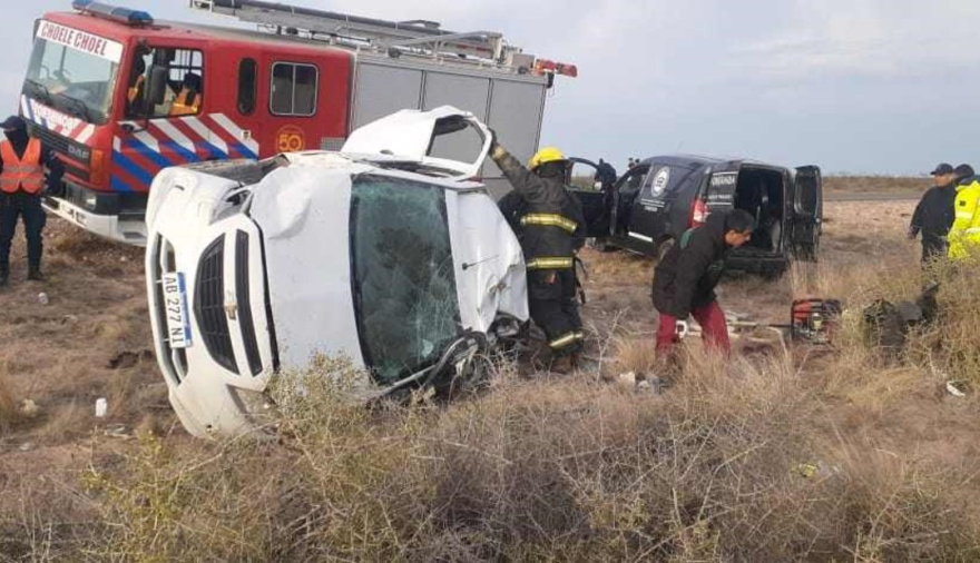 Choele Choel: murió un camionero en una rotonda inconclusa