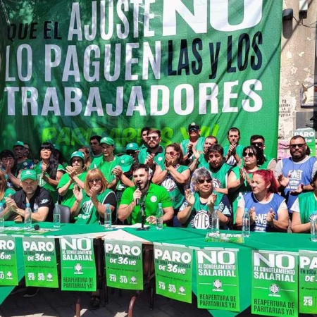 ATE realiza protestas en Viedma, Bariloche y Roca