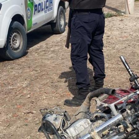 Recuperan una moto robada en la Toma Unión