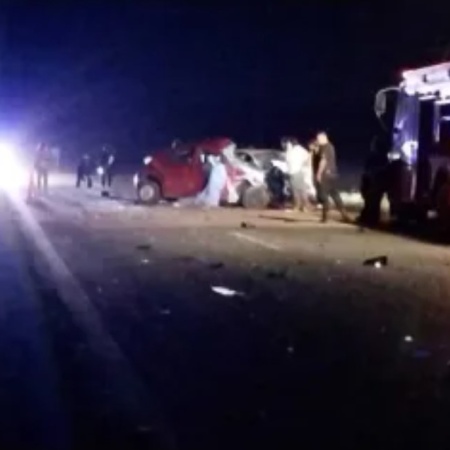 Fatal choque en la Ruta 3: cuatro fallecidos