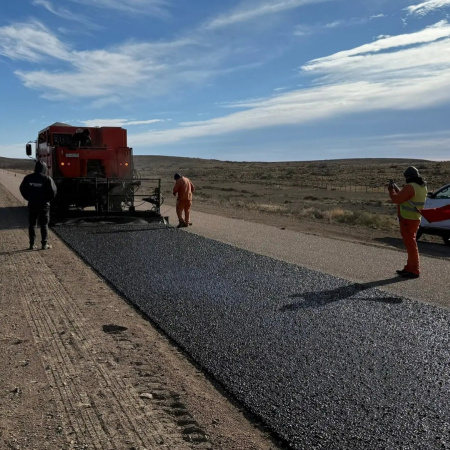 Comenzó la repavimentación de las rutas 6 y 8: la obra vial más importante de Río Negro
