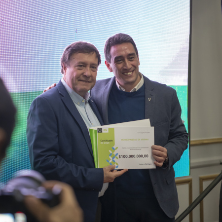 Weretilneck y Marcos Castro anuncian obras por más de $6.000 millones para Viedma