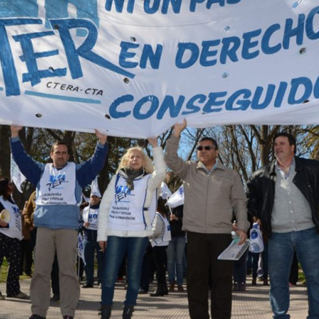 Unter retoma el paro docente en Río Negro: 48 horas de protesta y anuncio de descuentos del Gobierno