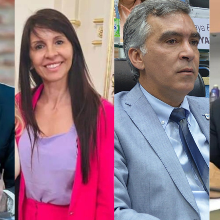 Weretilneck, Villaverde, Confini, López y Tortoriello votaron y coincidieron en destacar la importancia del proceso democrático