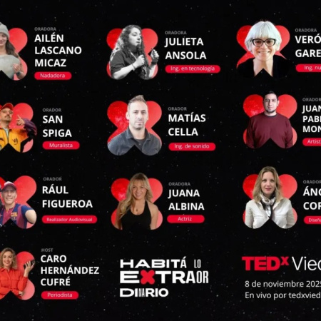 Cuenta regresiva para el primer TEDxViedma: una invitación a “habitar lo extraordinario”