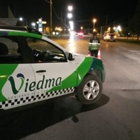 Viedma refuerza los operativos nocturnos: “Han dado resultado y se van a intensificar”, afirmó Domínguez
