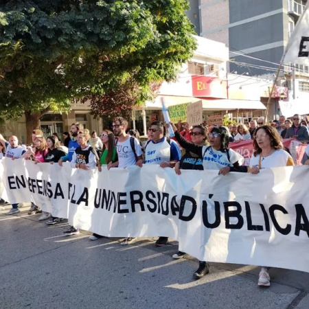 Rectores, docentes y estudiantes de Río Negro convocan a una nueva Marcha Federal Universitaria